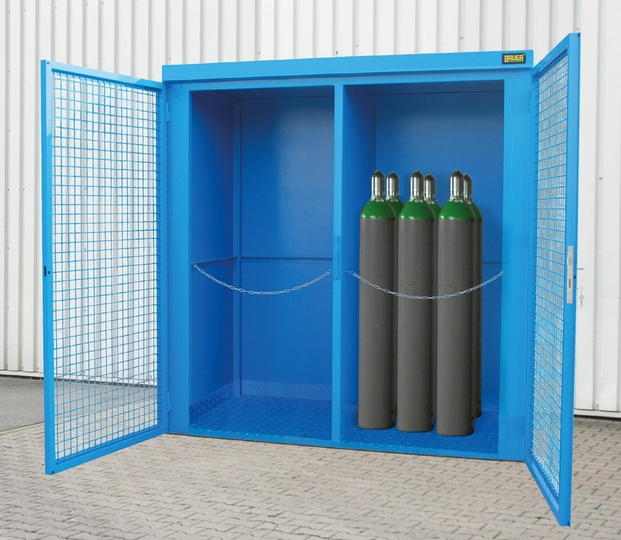 box de stockage ignifuge pour bouteiles de gaz
