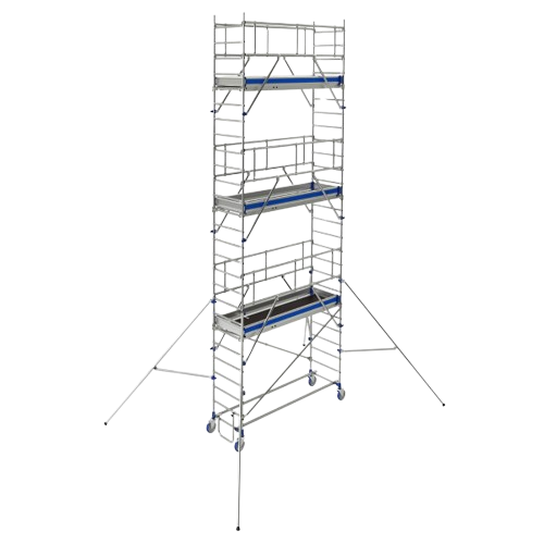 échafaudage roulant en aluminium