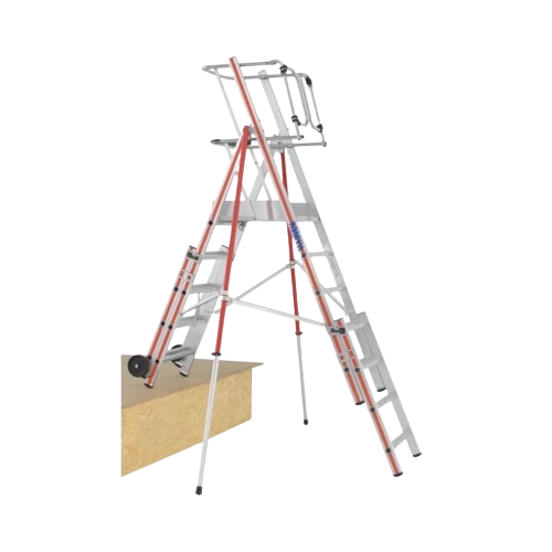 escabeau mobile à hauteur réglable PIR