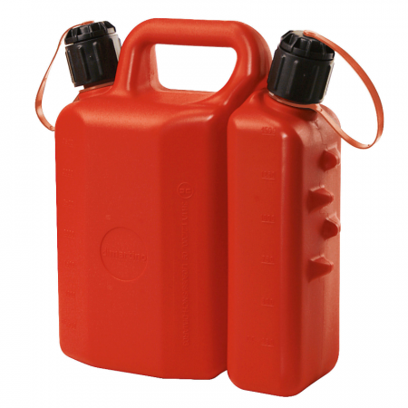 Jerrican hydrocarbures double compartiment 5 litres Jerrican hydrocarbures double compartiment 5 litres