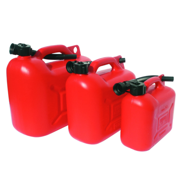 Jerrican Métal XL Tech 10L - Pour Essence, Diesel, Huiles - Certifié UN3A1 - Vert