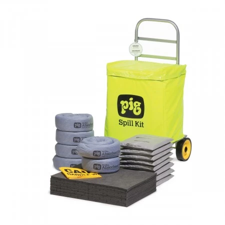 Kit absorbant sur roulettes