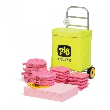Dimensions : 44 cm x 40 cm x 94 cm. Capacité d’absorption 52,8 l/Kit Dimensions : 44 cm x 40 cm x 94 cm. Capacité d’absorption 52,8 l/Kit
