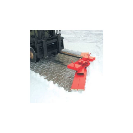 Balai de déneigement pour chariot élévateur