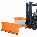 Lame chasse neige avec porte bac Lame chasse neige avec porte bac