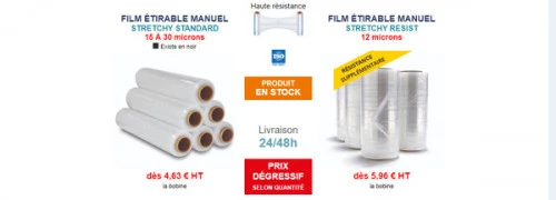 Lancement de la gamme Emballage