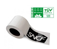 Notre rubalise compostable