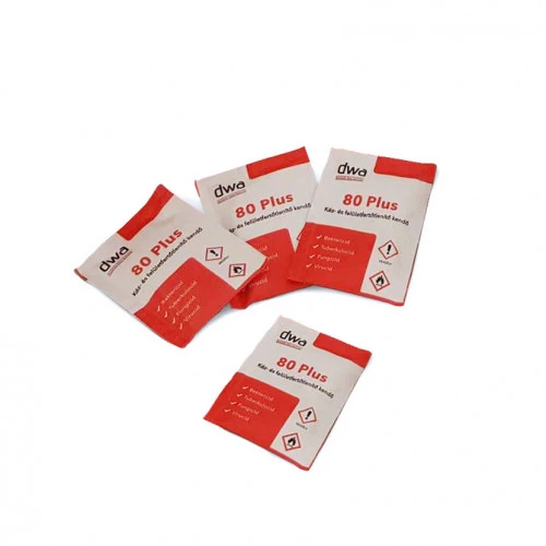 Carton de 500 lingettes individuelles EN 14476
