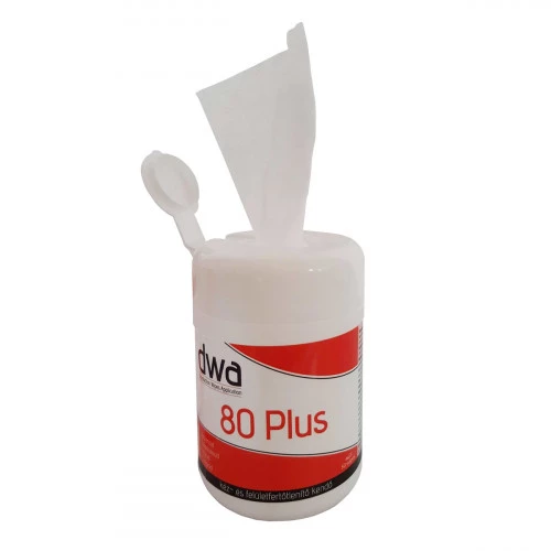 Pot de 50 lingettes virucides et bactéricides EN14476