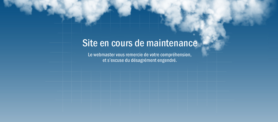 Site en cours de maintenance...