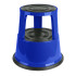 Bleu. 3 roulettes escamotables pivotantes, peut alors être poussé avec le pied et positionné sans avoir à le soulever. Bleu. 3 roulettes escamotables pivotantes, peut alors être poussé avec le pied et positionné sans avoir à le soulever.