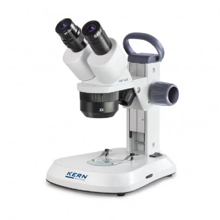 Microscope stéréo avec support mécanique & poignée