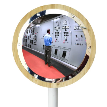 Miroir signalisation inox - Contrôle 2 directions Miroir signalisation inox - Contrôle 2 directions