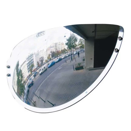 Miroir de sortie de parking grand angle