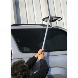 Miroir d'inspection sur roulettes