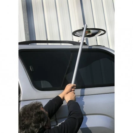 Miroir d'inspection sur roulettes