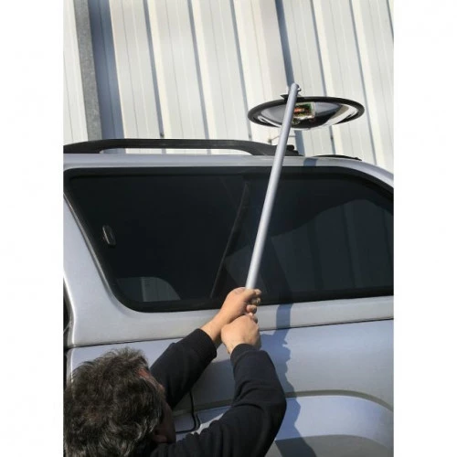 Miroir d'inspection sur roulettes