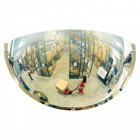 Miroir de sécurité 1/4 sphère