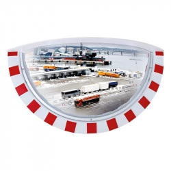 Miroir industriel 1/4 sphère