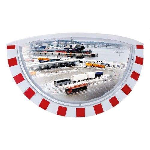 Miroir industriel 1/4 sphère
