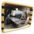 Miroir industriel rectangulaire Miroir industriel rectangulaire