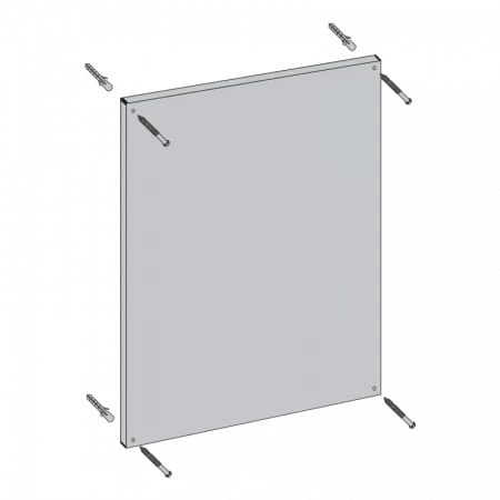 Miroir plat « anti bris de verre » Miroir plat « anti bris de verre »