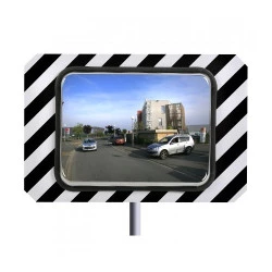 Miroir de sécurité routière inox