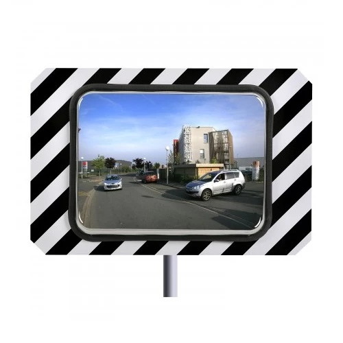 Miroir de sécurité routière inox