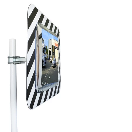 Miroir routier Economique -
Vision à 90° pour le contrôle dans 2 directions Miroir routier Economique -
Vision à 90° pour le contrôle dans 2 directions