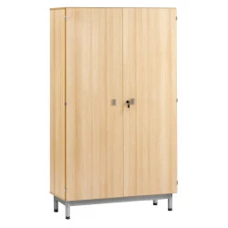 Armoire scolaire verrouillable avec 2 portes pour école