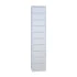 Meuble à clapets 10 casiers monobloc. Construction durable en métal soudé. Meuble à clapets 10 casiers monobloc. Construction durable en métal soudé.