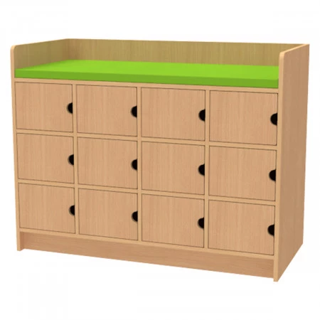 Meuble de déshabillage à casiers avec ou sans portes Meuble de déshabillage à casiers avec ou sans portes