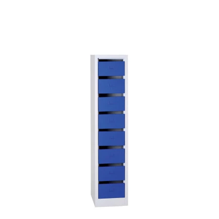 Armoire boîte à lettres avec fermeture non-sécurisée magnétique. Monobloc 8 ou 10 portes au choix Armoire boîte à lettres avec fermeture non-sécurisée magnétique. Monobloc 8 ou 10 portes au choix