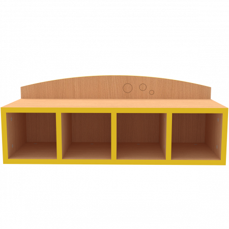 Banc avec 4 ou 6 casiers Banc avec 4 ou 6 casiers