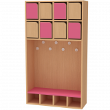 Banc avec casier Banc avec casier