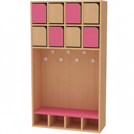 Banc avec casier Banc avec casier