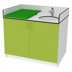 Change compact avec vasque