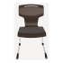 Chaise de bureau avec piètement en C empilable Chaise de bureau avec piètement en C empilable