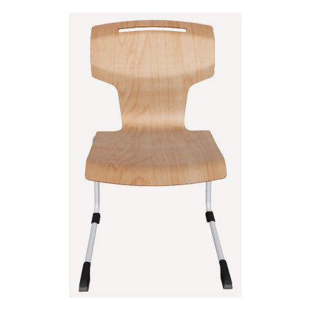 Chaise de bureau avec piètement en C empilable Chaise de bureau avec piètement en C empilable
