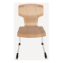 Chaise de bureau avec piètement en C empilable Chaise de bureau avec piètement en C empilable