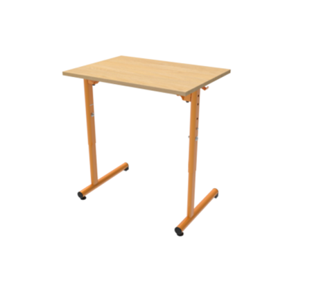Table scolaire simple 1 ou 2 personnes | Table scolaire | Axess Industries