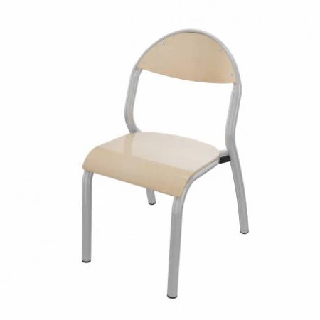 Chaise scolaire pour crèche et maternelle bois hêtre
