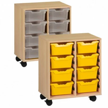 Meuble de classe avec bacs de rangements Meuble de classe avec bacs de rangements