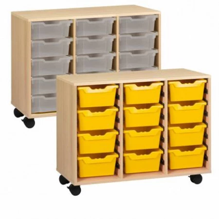 Meuble de classe avec bacs de rangements Meuble de classe avec bacs de rangements