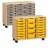 Meuble de classe avec bacs de rangements Meuble de classe avec bacs de rangements
