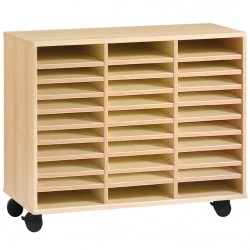 Mobilier scolaire avec 30 casiers