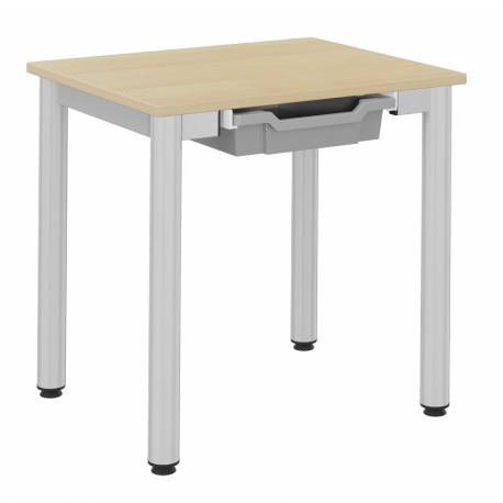 Table scolaire avec rangements