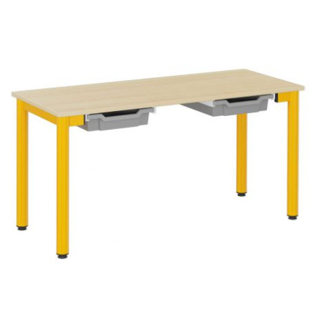 Table scolaire avec rangements Table scolaire avec rangements