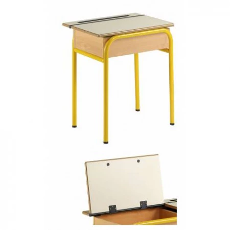 Bureau d'écolier avec casier Bureau d'écolier avec casier