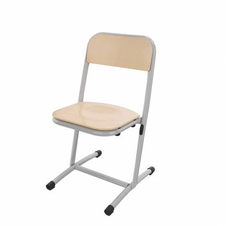 Chaise à roulettes avec coque robuste, Mobilier scolaire adapté aux écoles  primaires